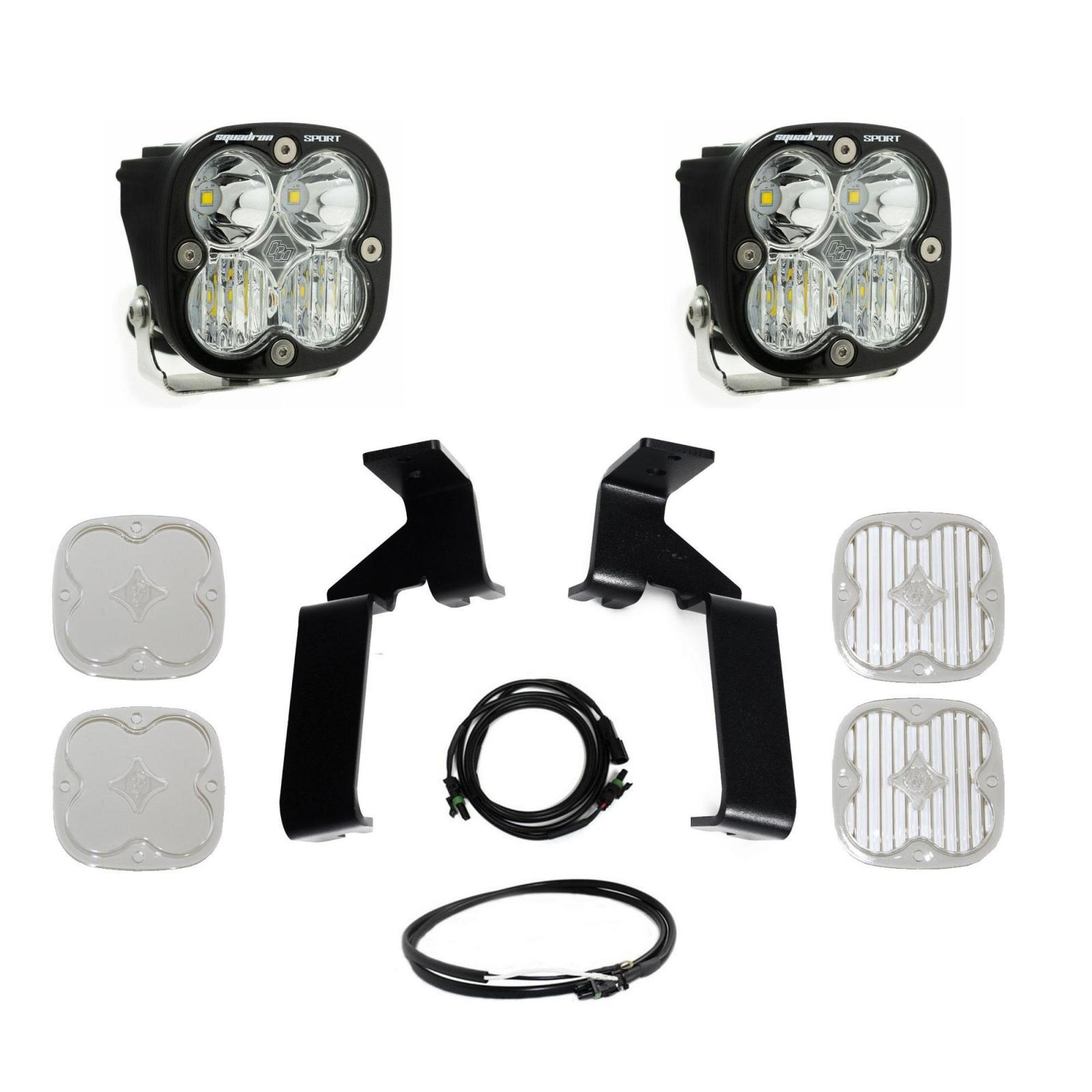 Baja Designs Squadron Sport A-Pillar Kit fits 21-On Ford Raptor Baja Designs - 448070