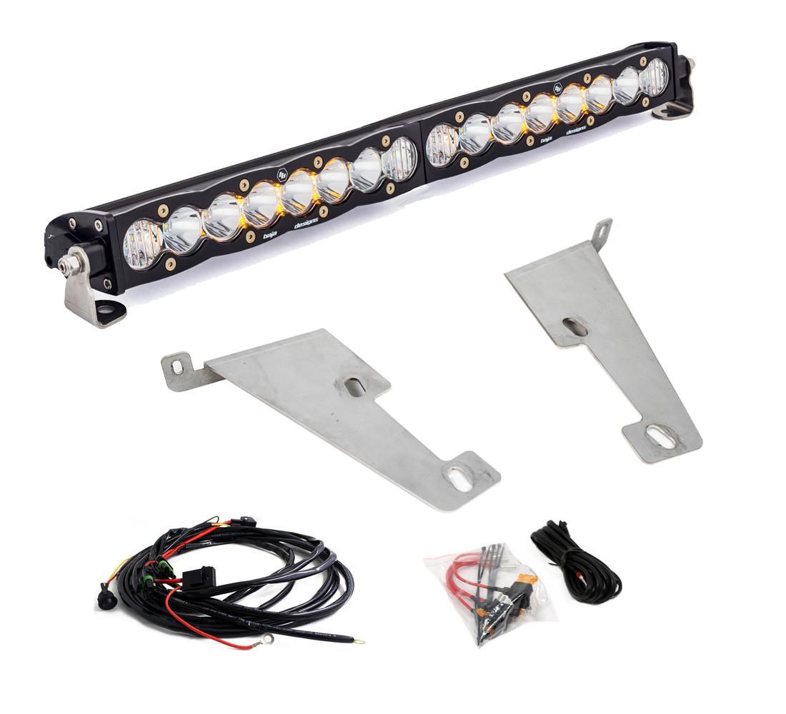 Baja Designs 2022 Toyota Tundra 20” S8 Behind Bumper Kit Clear Non-Hybrid - 448076