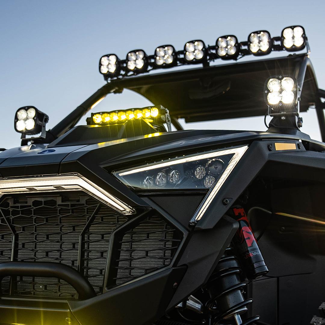 Baja Designs Polaris RZR Pro R XL Sport A-Pillar Kit Baja Designs - 448103