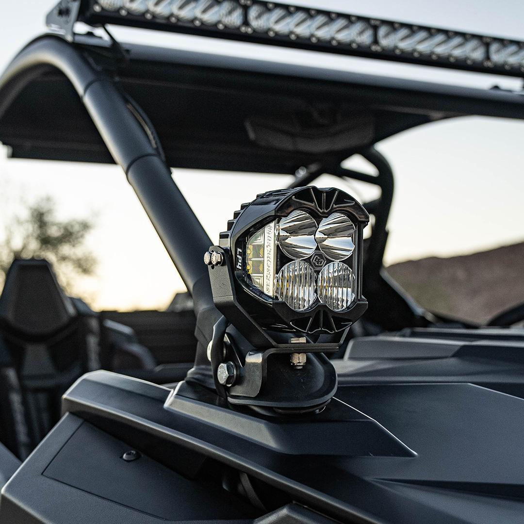 Baja Designs Polaris RZR Pro R LP4 A-Pillar Kit Baja Designs - 448106