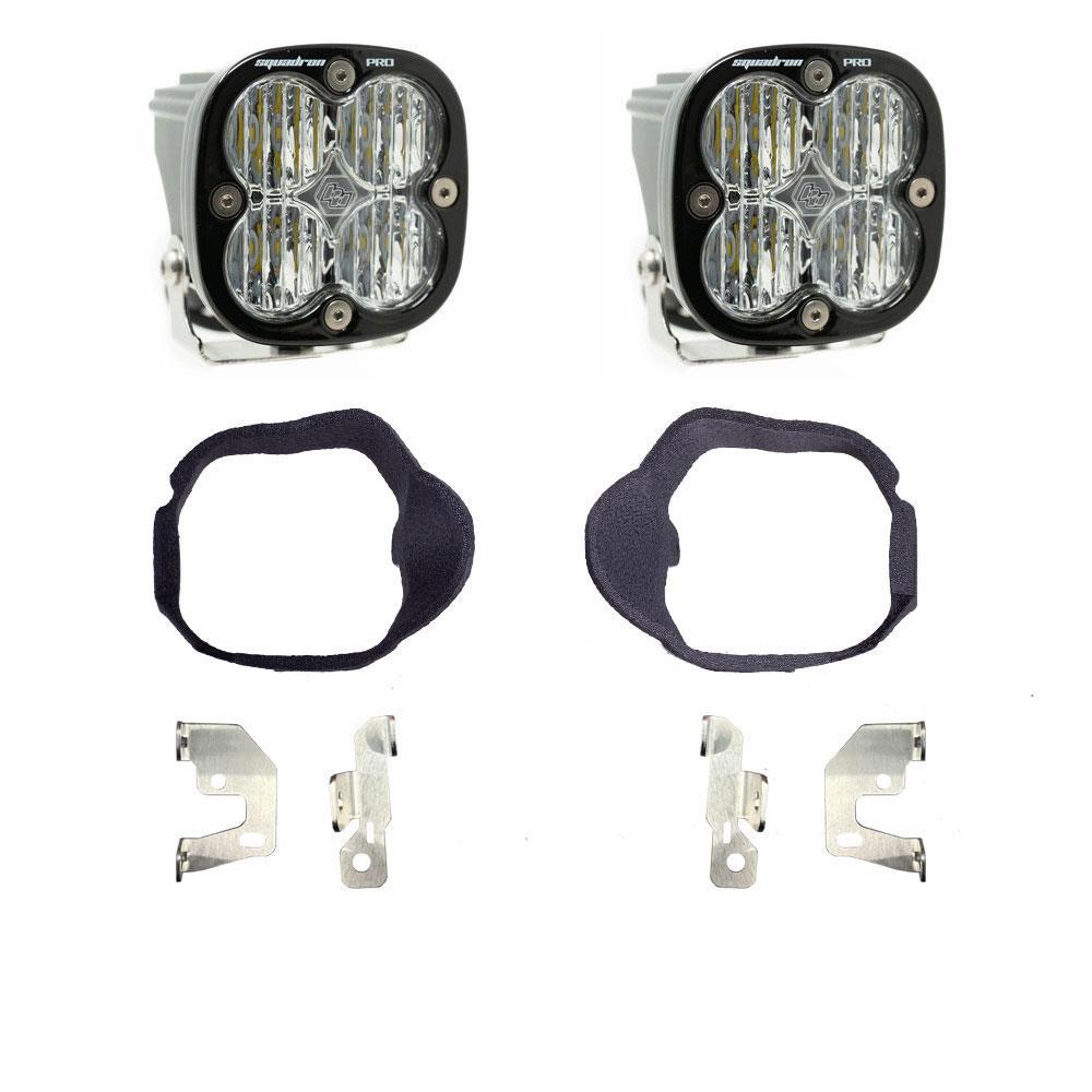 Baja Designs Mercedes Squadron Pro Fog Pocket Light Kit For Mercedes 2014-2018 Sprinter Van (Clear) - 448131