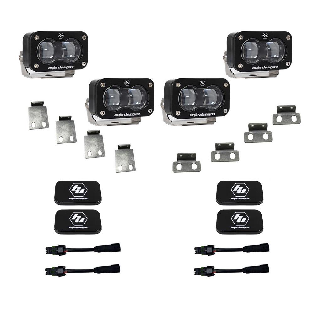 Baja Designs S2 SAE Fog Pocket Kit Fits 21-On Ford Raptor Baja Designs - 448166