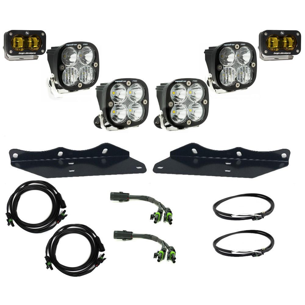 Baja Designs Ford Raptor (17-20) Fog Pocket Kit S2 SAE Amber Pro Baja Designs - 448177