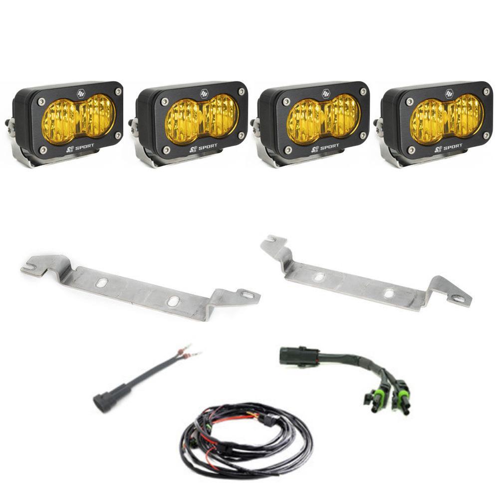 Baja Designs S2 Sport Oem Fog Light Replacement Kit (2022-2025 Sequoia) - 448185