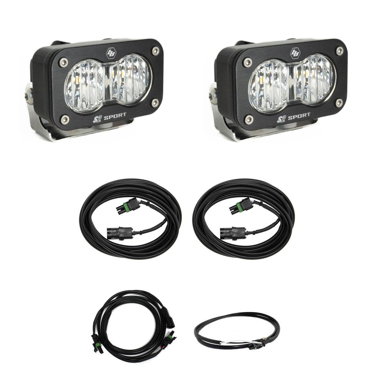Baja Designs S2 Sport Dual Reverse Light Kit (2023-2025 F-250 Super Duty, F-350 Super Duty) - 448209UP