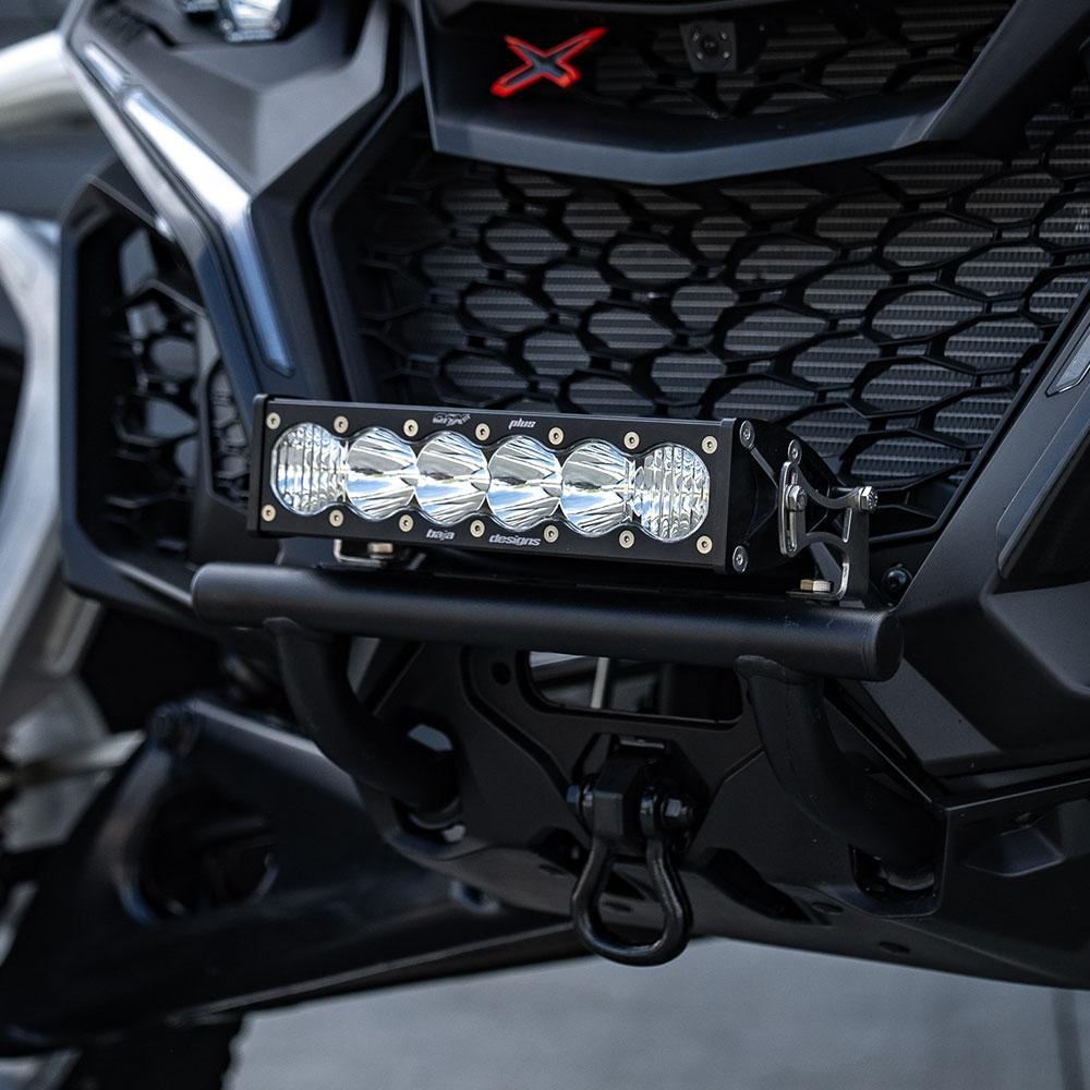 Baja Designs Can-Am Maverick R 10 inch OnX6+ Push Bar Bumper Kit - 448222
