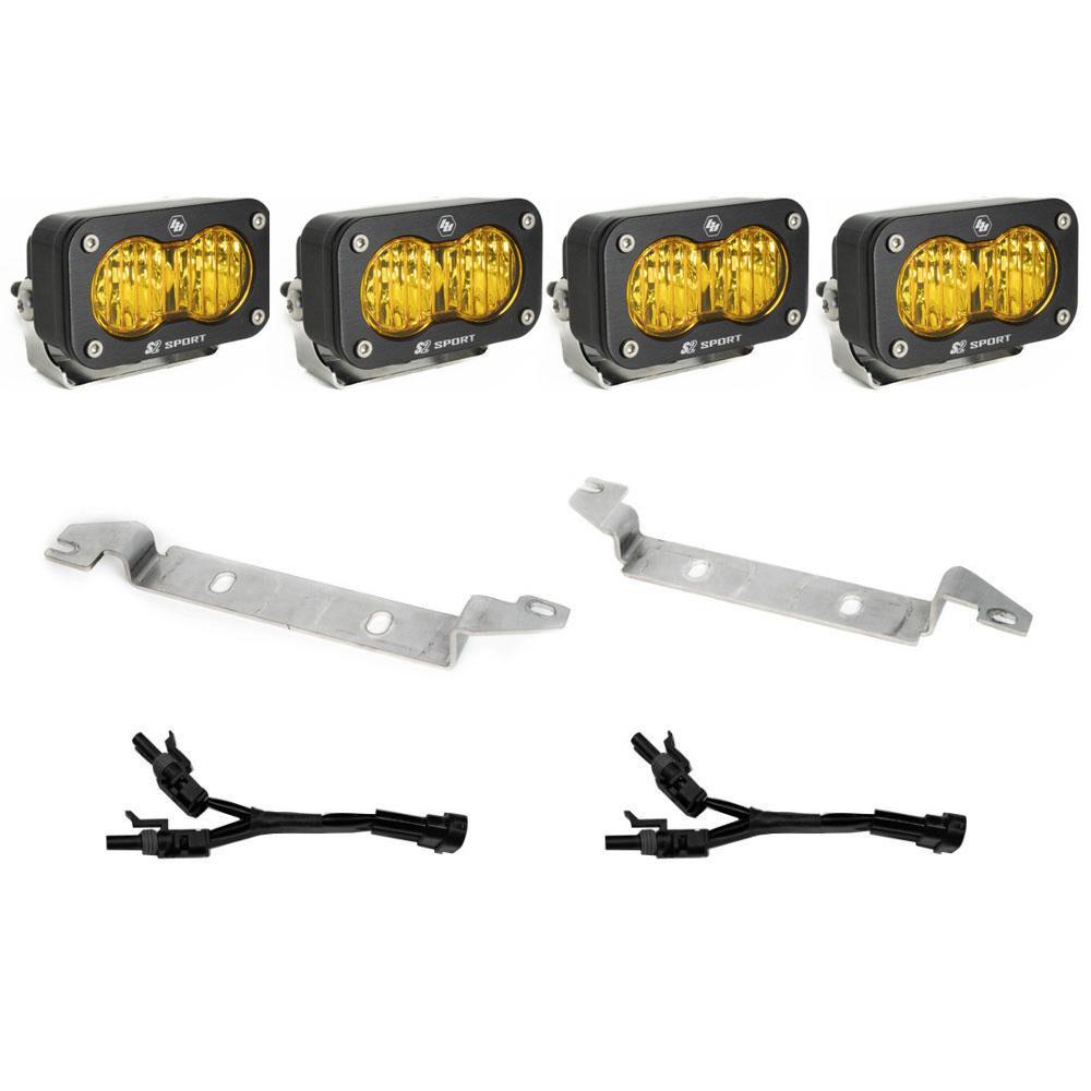 Baja Designs Toyota S2 Sport Dual Fog Pocket Light Kit (2024-2025 Tacoma) - 448259