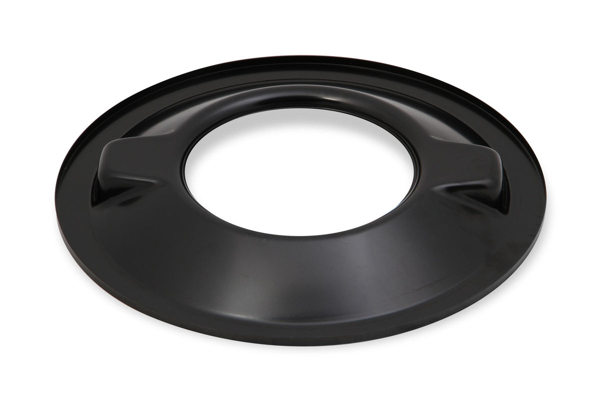 Holley 4500 drop-base air cleaner black w/3" paper filter.  - 120-4635