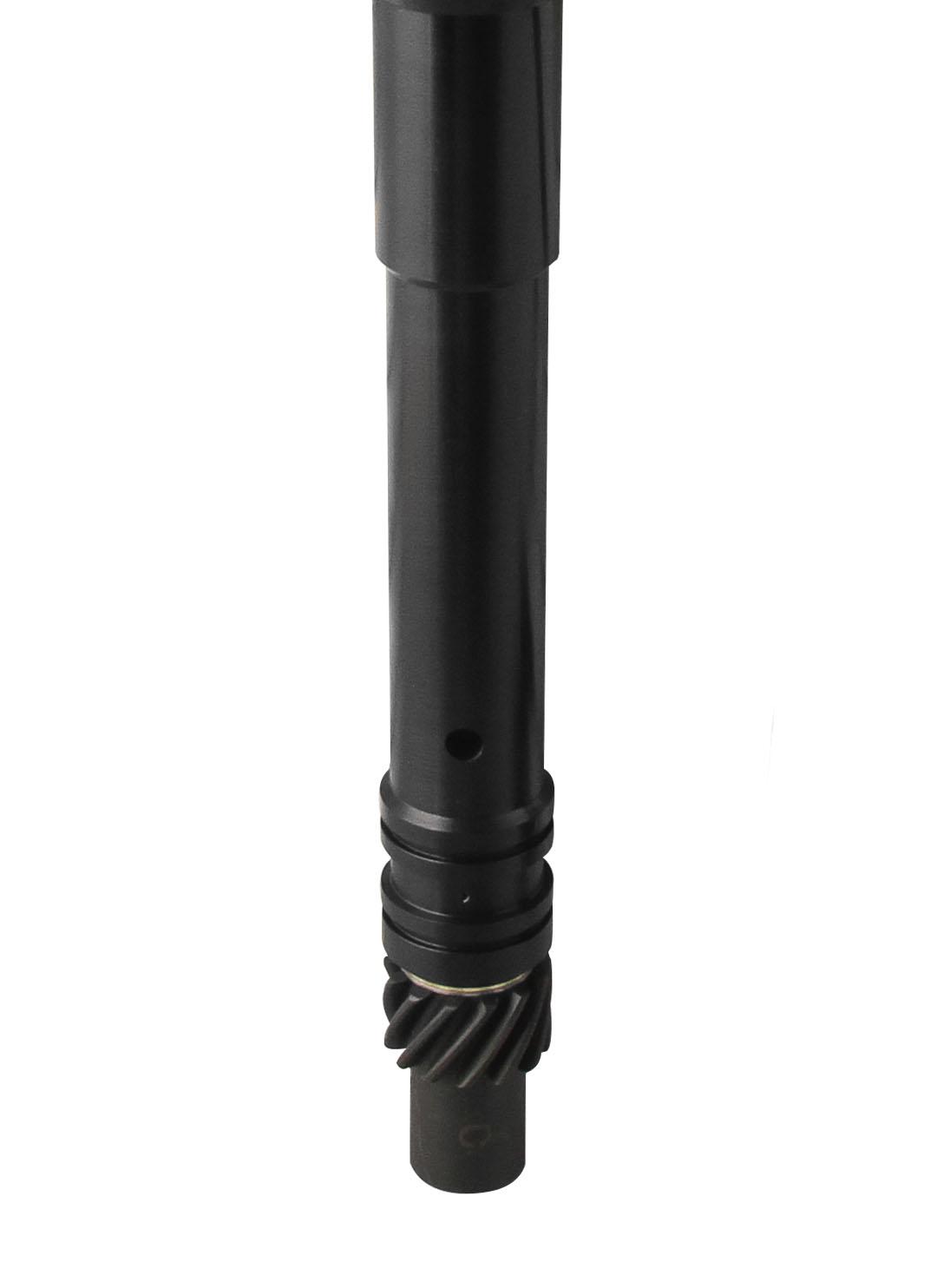 Black, Chevy Tall Deck Dual Sync Distributor.  - 23763