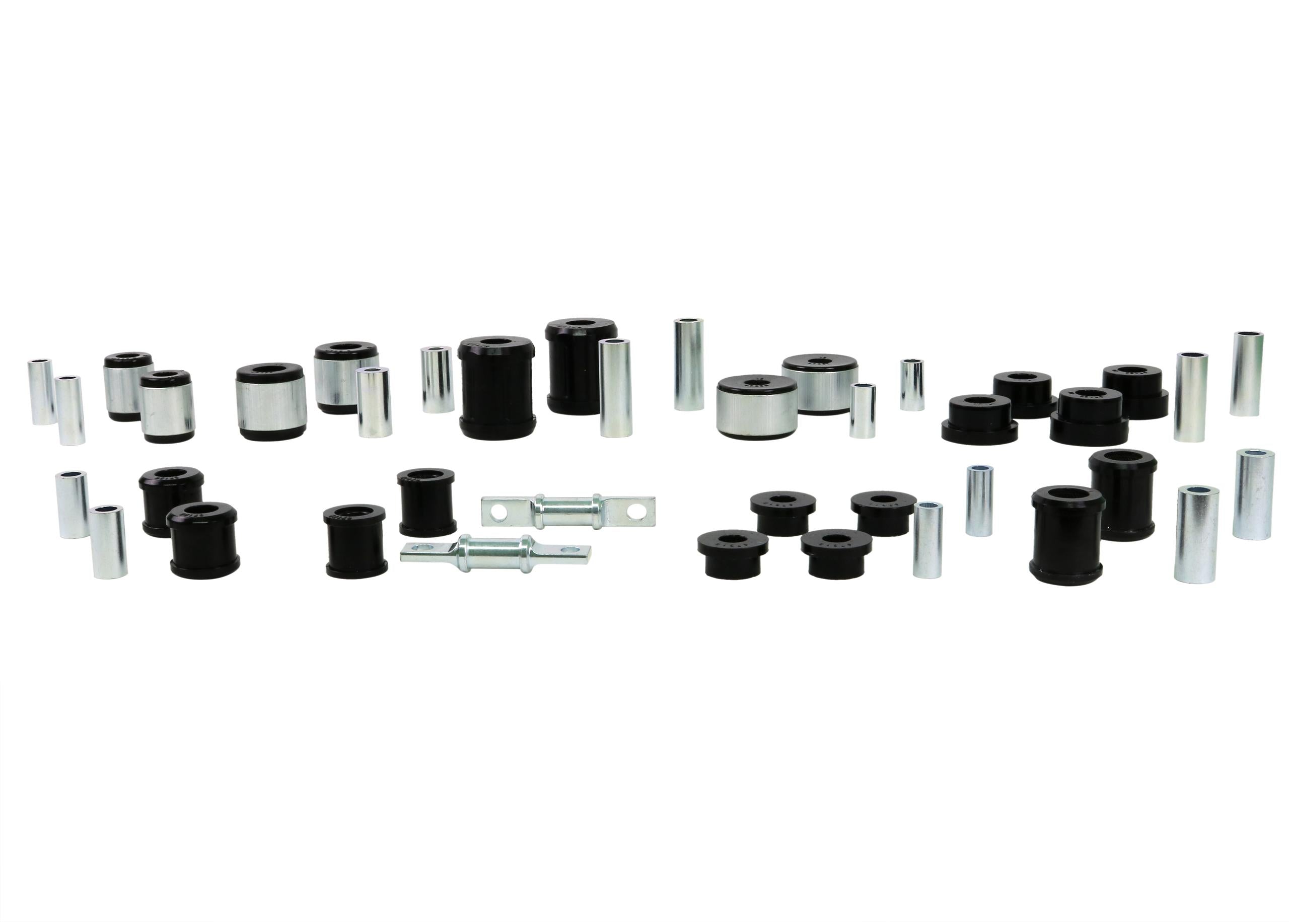 Whiteline Performance Essential Vehicle Kit Essential Rear Vehicle Kit Contains W62951, W62950, W0590, W0591, W0592, W92956 And W0589 Whiteline (2003-2008 Lancer) - WEK083