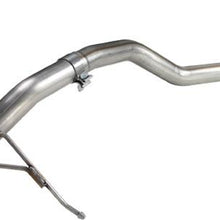 AFE Large Bore-HD 2-1/2 IN 409 Stainless Steel Cat-Back Exhaust System (2012-2014 Passat) - 49-46404