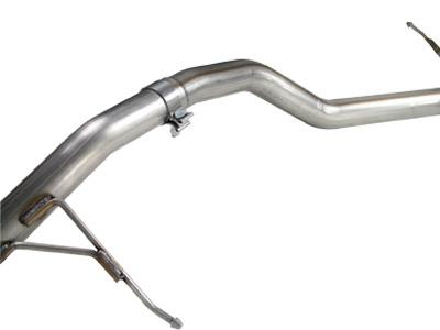AFE Large Bore-HD 2-1/2 IN 409 Stainless Steel Cat-Back Exhaust System (2012-2014 Passat) - 49-46404