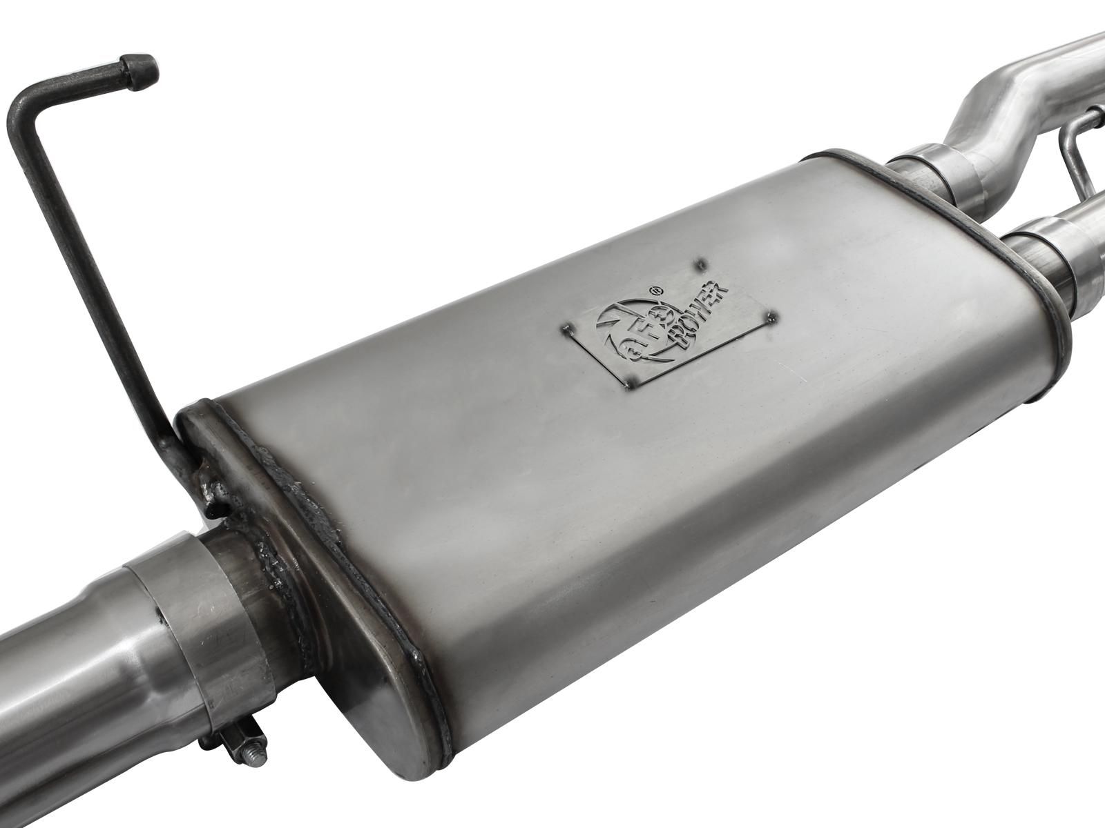 AFE MACH Force-Xp 3 IN 409 Stainless Steel Cat-Back Exhaust System (2005-2019 Frontier) - 49-46104