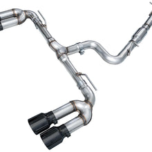 AWE Track Edition Exhaust for Audi 8Y S3 - Diamond Black Tips - 3020-43897