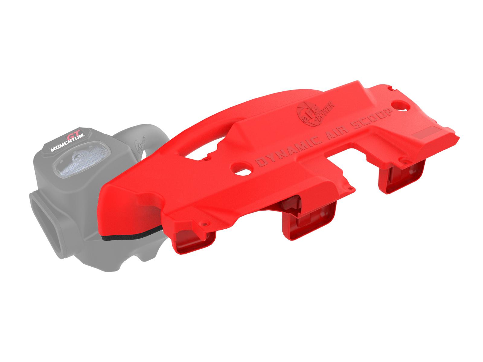 AFE Dynamic Air Scoop XL D.A.S. Red - 50-70119AR