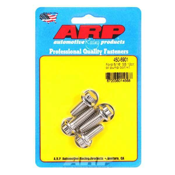 ARP Ford SS 5/16" 12pt oil pump bolt kit - 450-6901