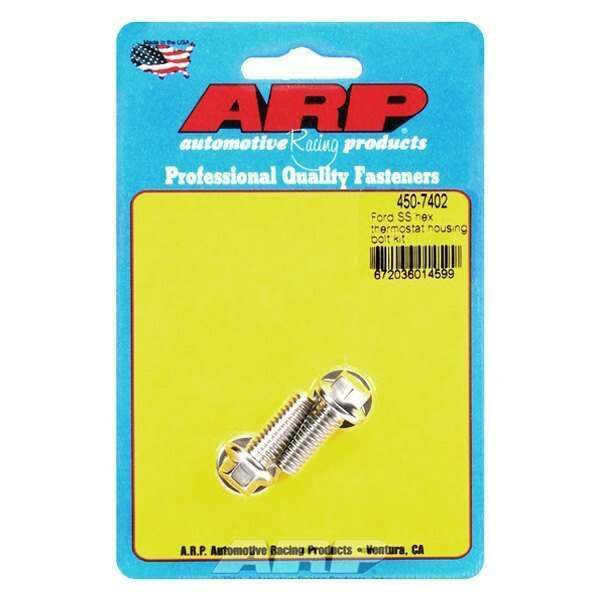 ARP Ford SS hex thermostat housing bolt kit - 450-7402
