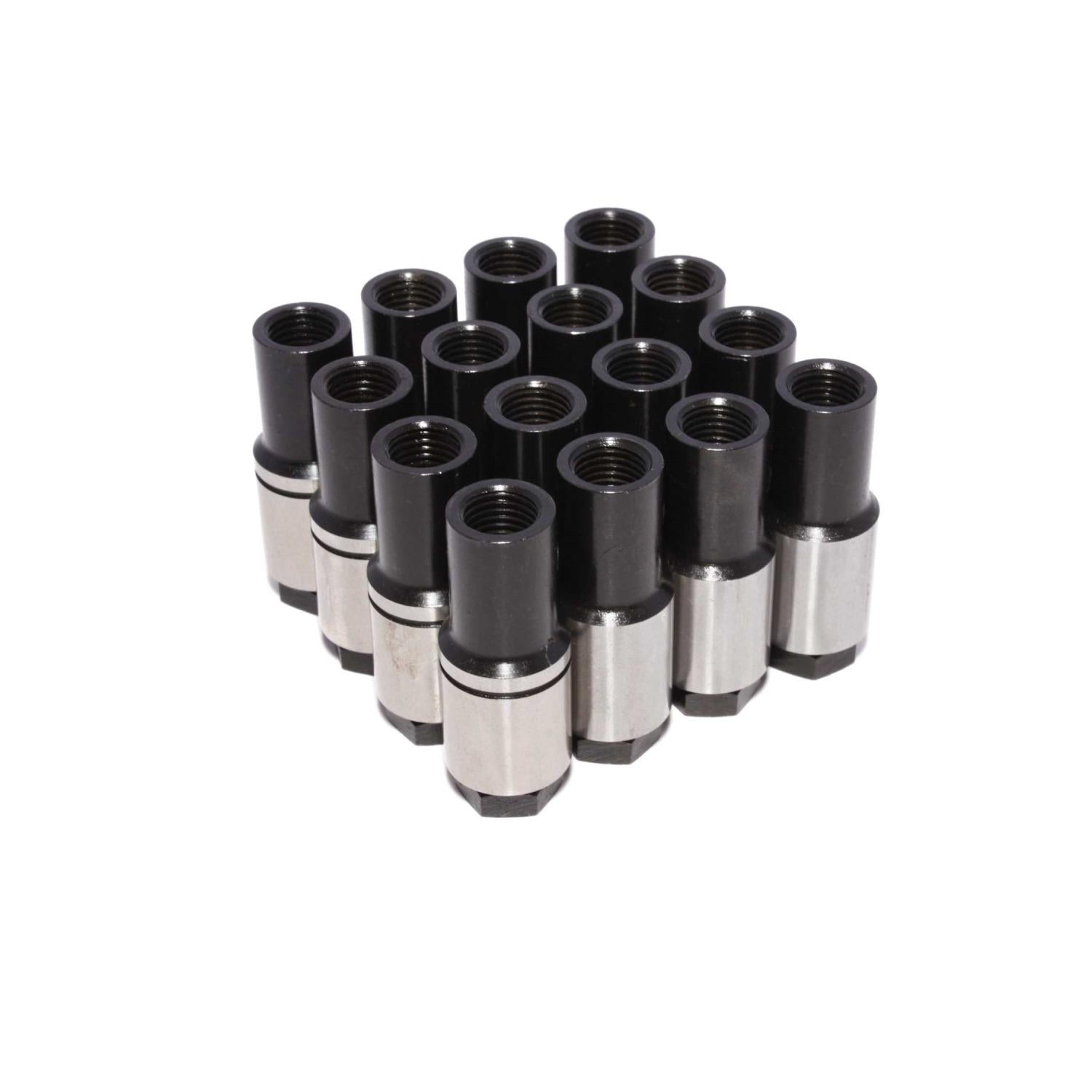 Comp Cams Stud Girdle Adjusting Nut Set of 12 for 3/8" Stud w/ (4) 4509S Snap Rings - 4509-16