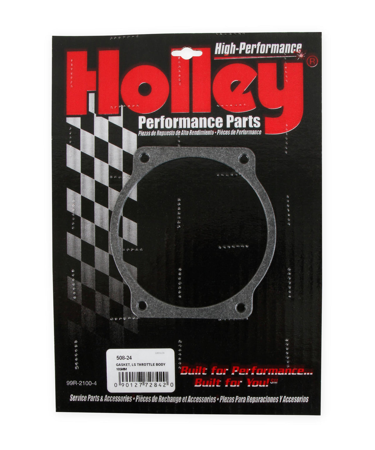 Holley 105mm GM LS Throttle Body Gasket.  - 508-24
