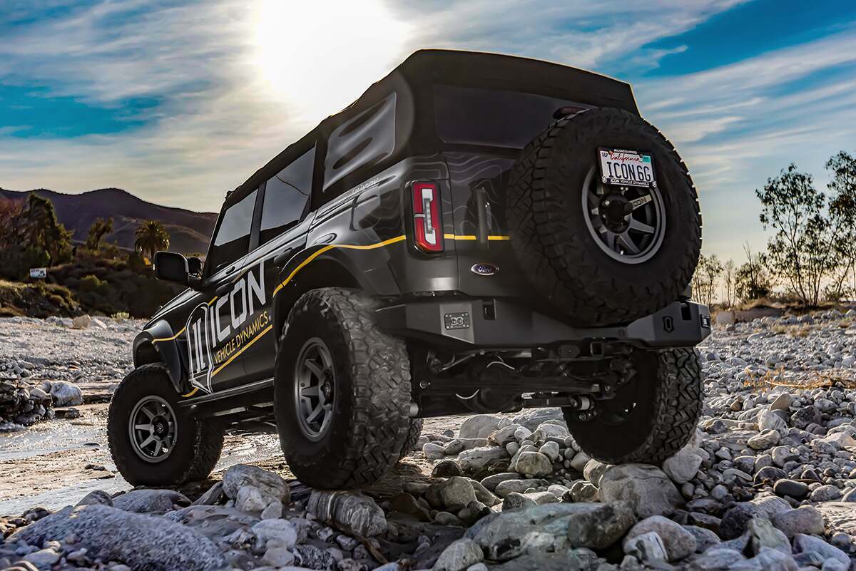 Icon 21-23 Ford Bronco Pro Series Rear Bumper - 45202