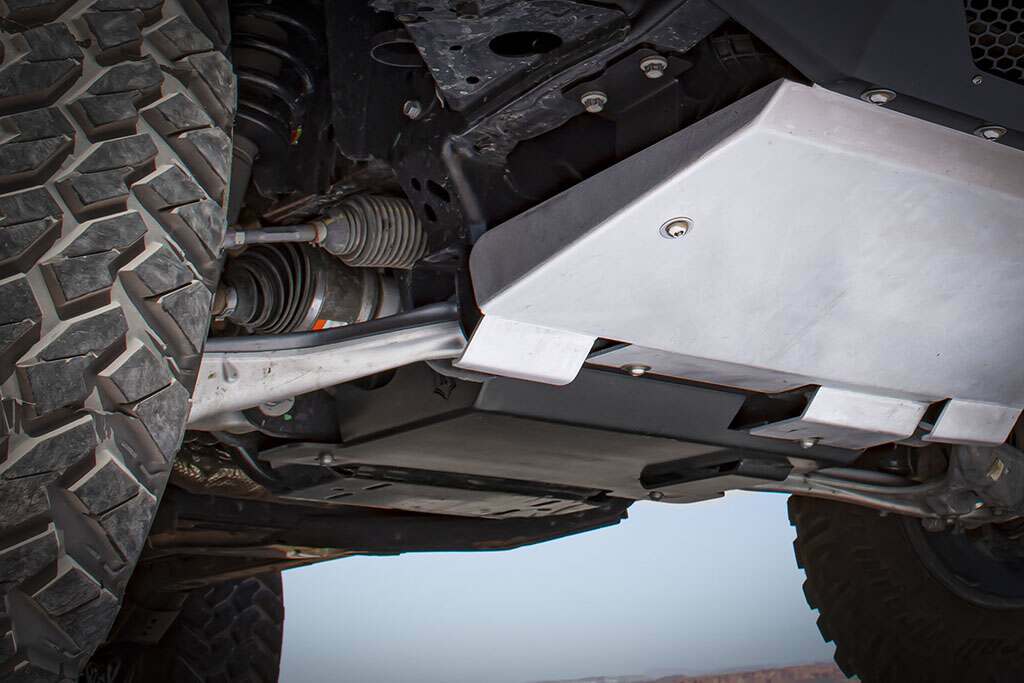 Icon 21-UP FORD BRONCO FRONT DIFF SKID PLATE (2021-2025 Bronco) - 45208