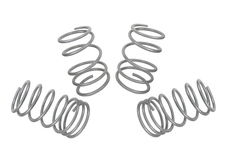 Whiteline Performance Coil Springs Lowered Front/Rear Performance Kit Lowers Vehicle 30MM 04-07 Subaru Whiteline - WSK-SUB002