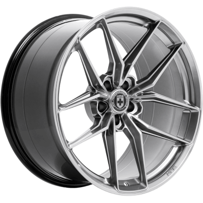 HRE Performance Wheels FF21 Wheel - 20"x10.0", 5x114.3 in Tarmac (2015-2026 Mustang (GT) Front) - 21M010035035TM