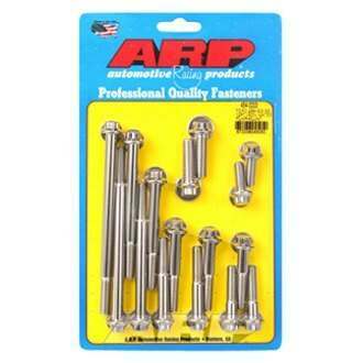ARP Ford 289-302 SS 12pt iron water pump and front cover bolt kit - 454-3203