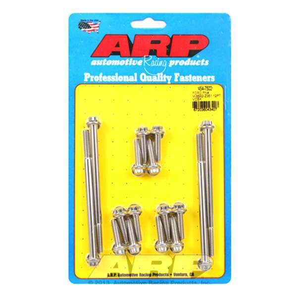 ARP SB Ford PN# M-6582-Z351 12pt valve cover bolt kit - 454-7502