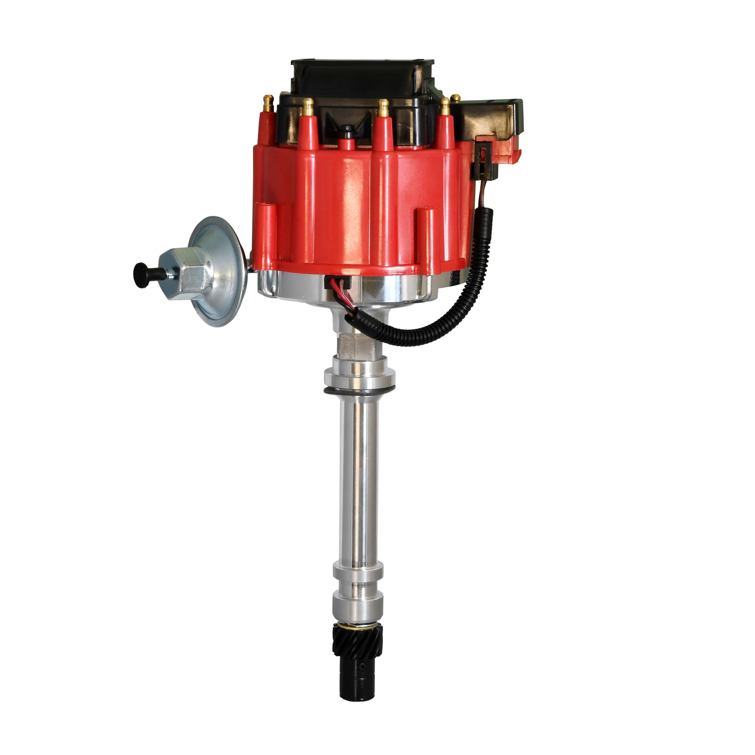 Pertronix Flame Thrower Distributor HEI Chevrolet Small Block / Big Block - Red - D1061