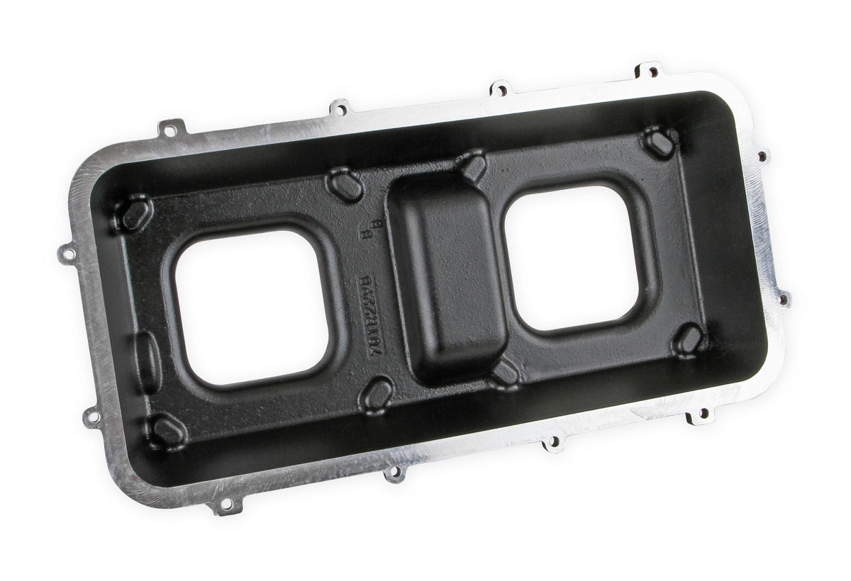 Holley Plenum Top, Lt1 2 X 4150 Flnge-Black (2014-2017 Corvette,2016-2017 Camaro) - 300-207BK