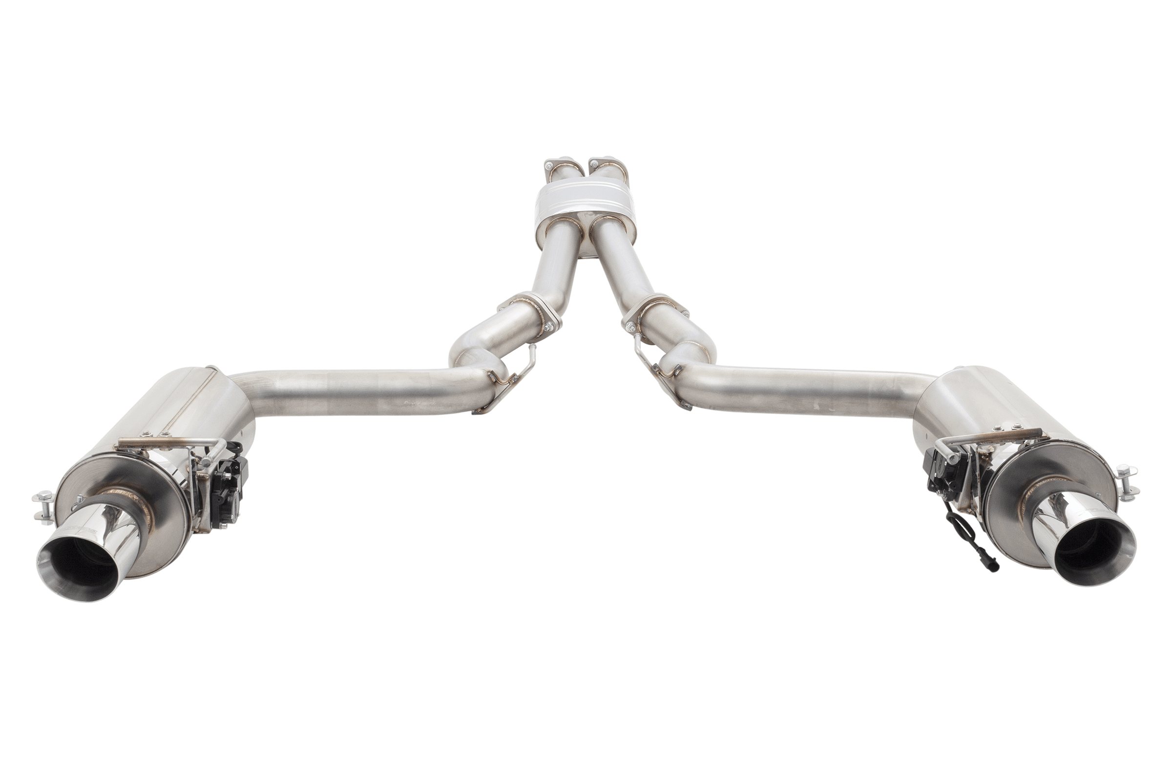 XForce Twin 3" Ss Cat-Back Exhaust System (2015-2017 Mustang GT) - ES-FM15-VMK-CBS
