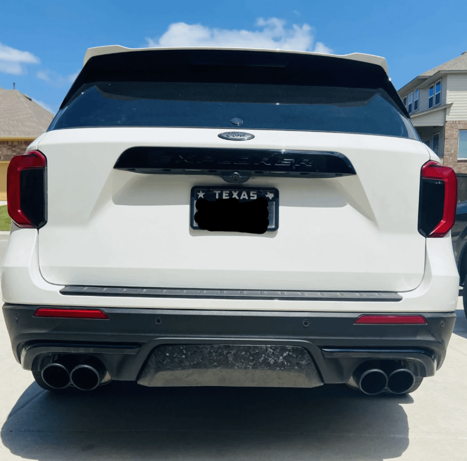 Zeus 3D Hitch Cover (2020-2026 Ford Explorer ST / 2025+ Explorer Platinum)