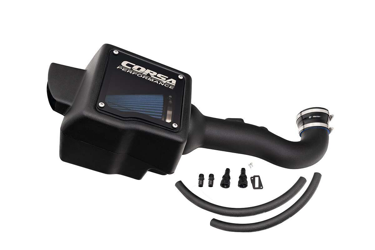 Corsa Closed Box Air Intake With MaxFlow 5 Oiled Filter For 14-19 Silverado/Sierra 1500/Tahoe/Suburban/Yukon/Escalade - 45554-1