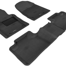 3D MAXpider 2013-2020 Jeep Grand Cherokee Kagu 1st & 2nd Row Floormats - Black