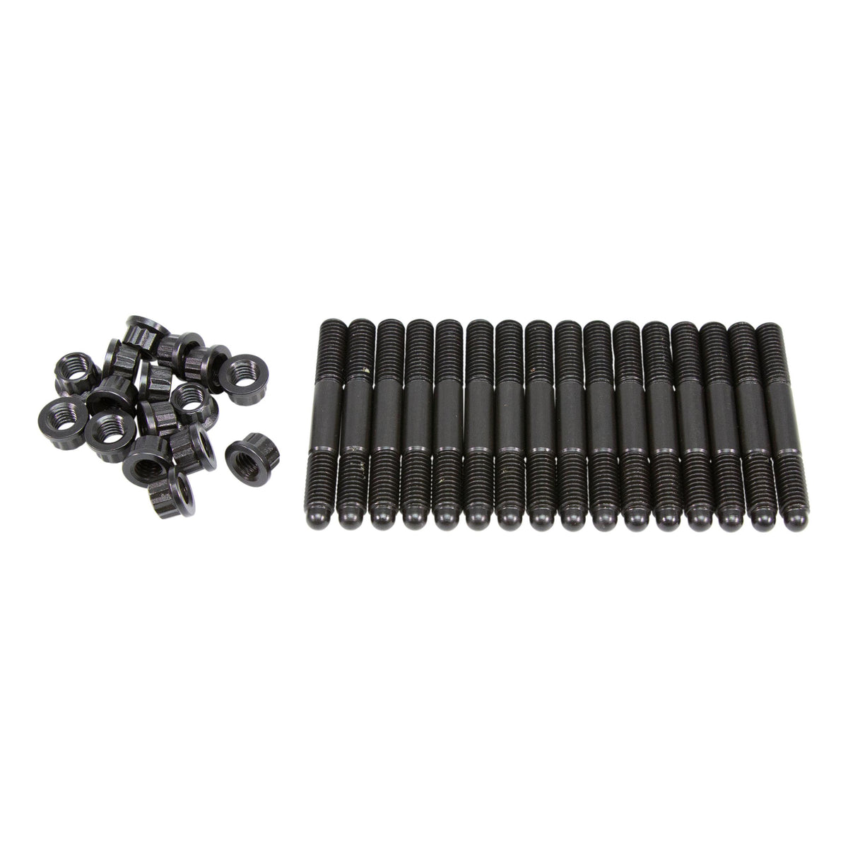 Comp Cams M8X1.25 Threads On Both Sides. 65Mm Overall Stud Length. 12 Point Flange Nuts - 4582-KIT