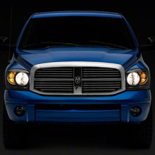Raxiom 06-08 Dodge RAM 1500 Axial Series Euro Headlights- Black Housing- Clear Lens