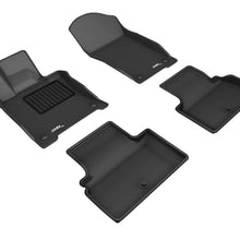 3D MAXpider 2018-2020 Infiniti Q50/Q60 Kagu 1st & 2nd Row Floormats - Black