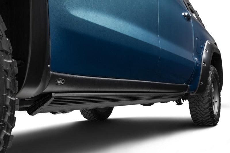 AMP Research PowerStep Xtreme Electric Running Board for Extreme Conditions fits 22-24 Chevrolet Silverado/GMC Sierra Double and Crew Cab Includes Gas and Diesel - 78255-01A
