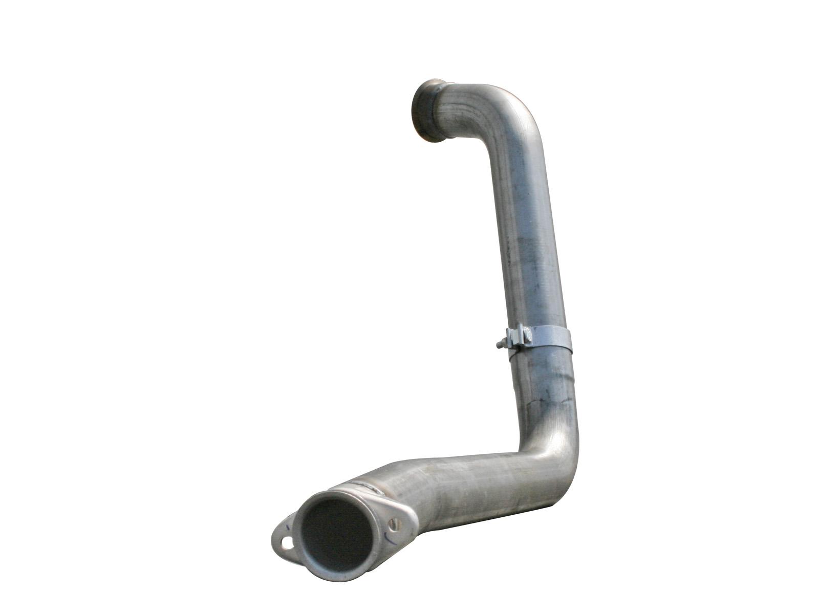 AFE LARGE Bore-HD 4 IN 409 Stainless Steel Downpipe (2003-2007 F-250 Super Duty, F-350 Super Duty, F-450 Super Duty, F-550 Super Duty) - 49-43012
