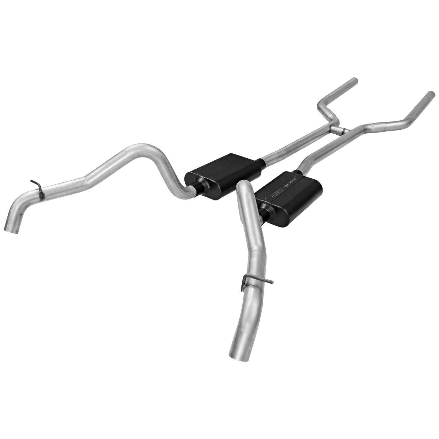 Flowmaster Header-back System - Dual Side Exit - American Thunder - Aggressive Sound