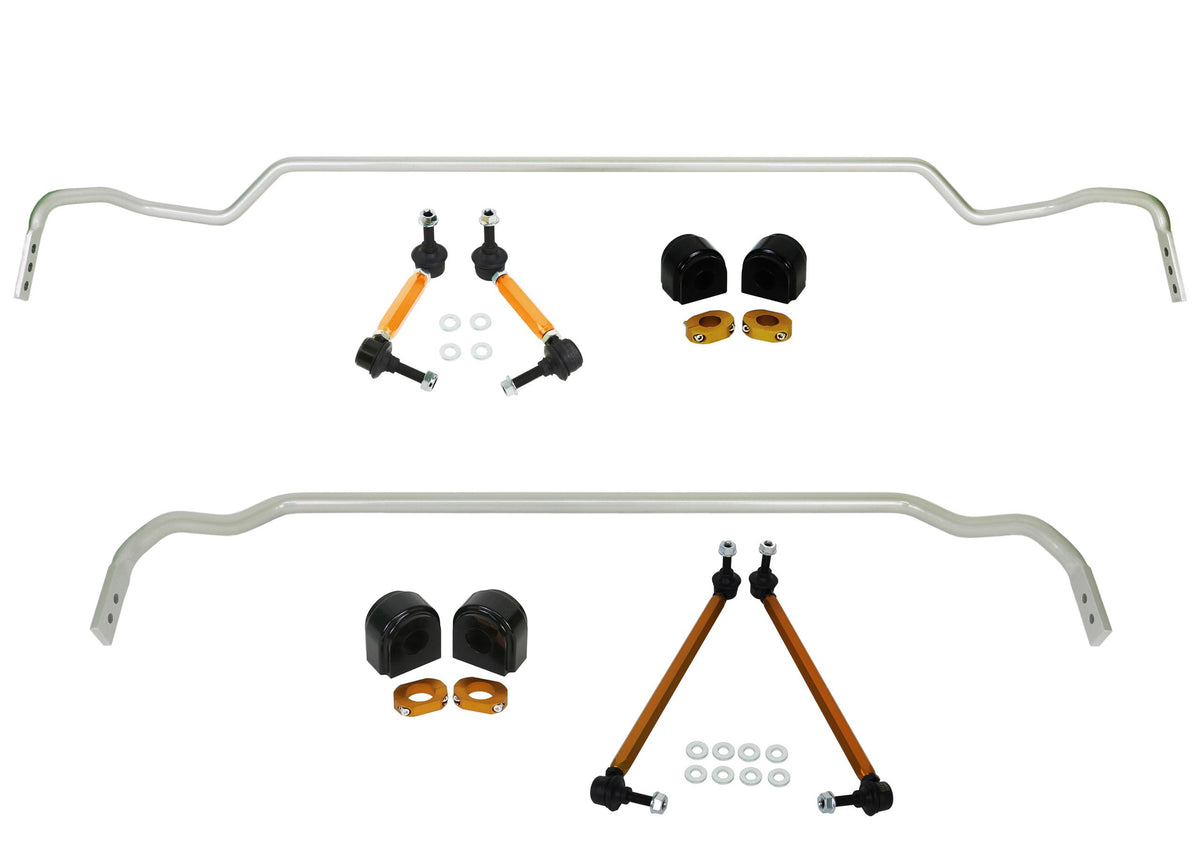 Whiteline Performance Front (24mm) & Rear (18mm) Swaybar Kit, fits Toyota Supra 20+ - BTK009