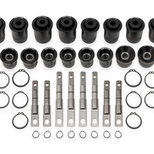 BMR Fabrication Bearing kit, front and rear control arms Black Anodized (2014-2019 C7 Corvette Base) - CBK575