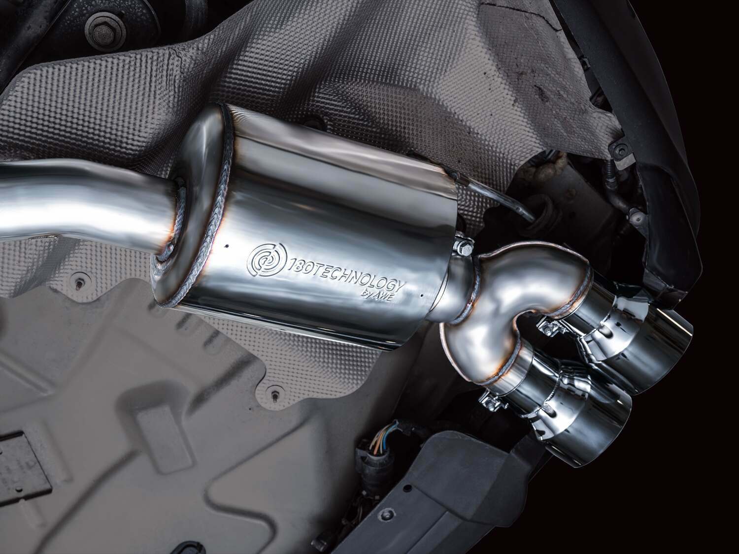 AWE Touring Edition Catback Exhaust - Chrome Silver Tips (2020-2026 Explorer ST) - 3015-42625