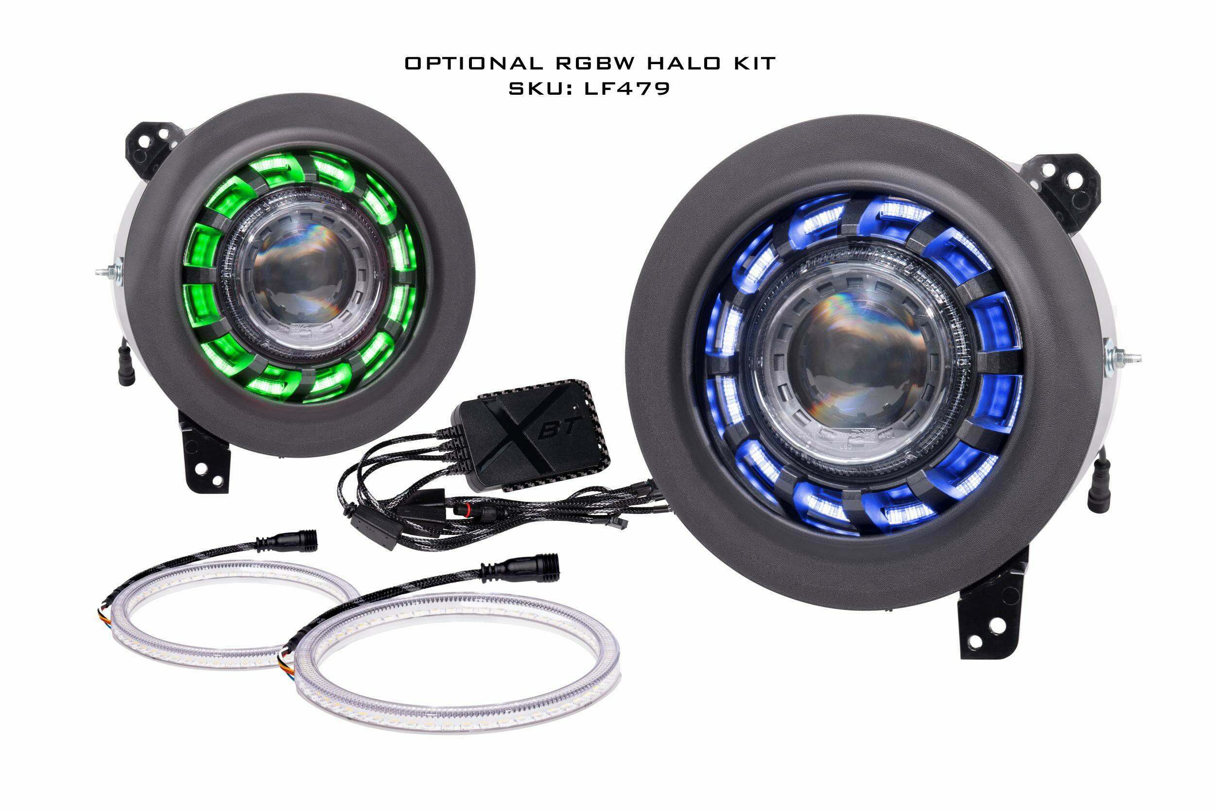 Morimoto Super7 2.0 Headlights (Jeep JL/Gladiator Spec / Set) - LF517