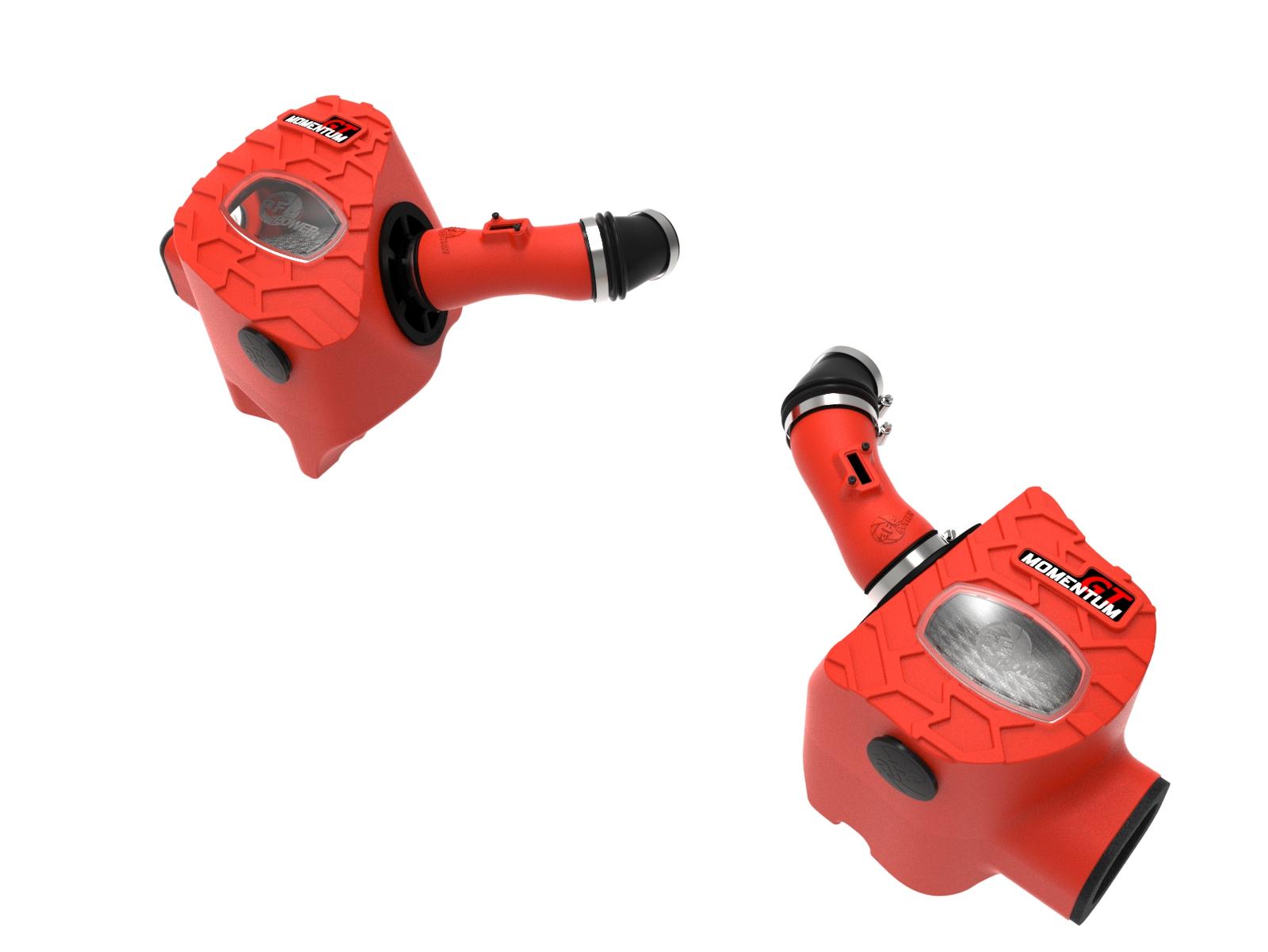 AFE Momentum GT Cold Air Intake System Red w/ Pro DRY S Filter Toyota Tundra 22-23 V6-3.4L (tt) - 50-70100DR