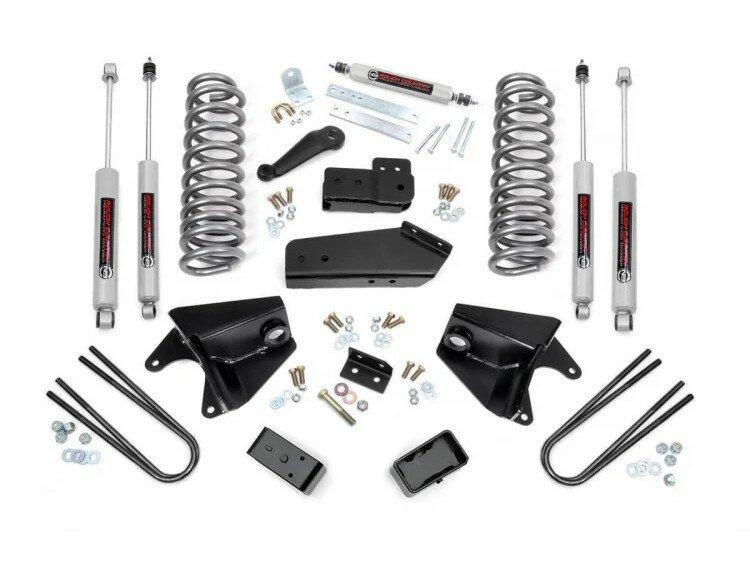 Rough Country 4-inch Suspension Lift Kit (1980-1996 F-150) - 465.2