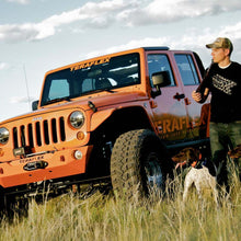 Teraflex 07-18 Wrangler JK RockGuard Epic Front Bumper Offset Drum Winch - 4653100