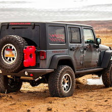 Teraflex 07-18 Wrangler JK RockGuard Outback Rear Bumper w/ OEM Fog Light Mounts - 4654130