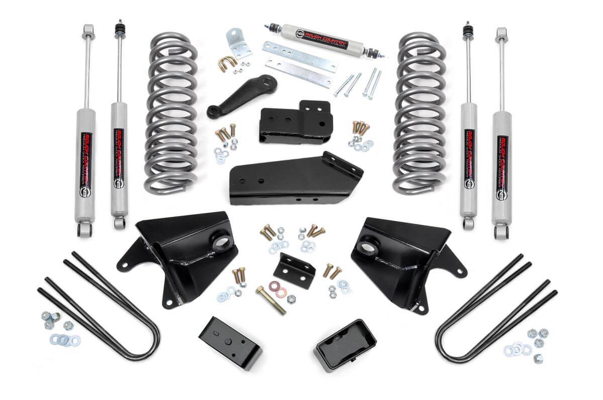 Rough Country 4in Ford Suspension Lift Kit (1980-1996 F-150) - 46730